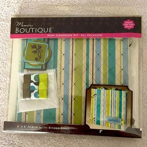 Memory Boutique 6x6 Scrapbook and Kit-All Occasion